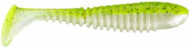 Berkley Flex Rib 2.5" Chartreuse Gummiköder 