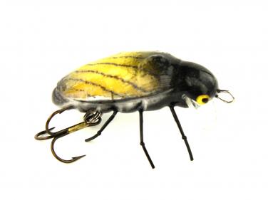 Microbait Käfer Gelb Wobbler 