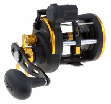 Penn Squall 20 Level Wind LH Reel Box Angelrolle 