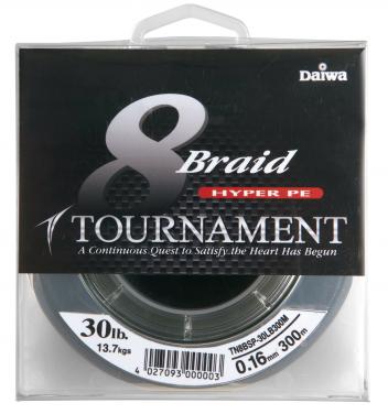 Daiwa Tournament 8 Braid 135m 0,12mm Geflochtene Schnur 