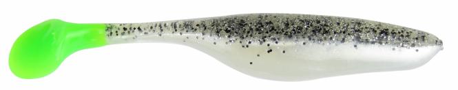 Bass Assassin Sea Shad 6'' Salt & Pepper Silver Phantom CT Gummiköder 