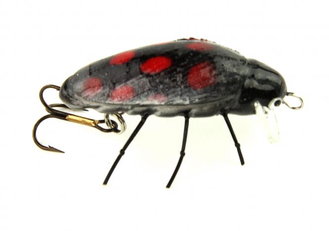 Microbait Käfer Rot Wobbler 