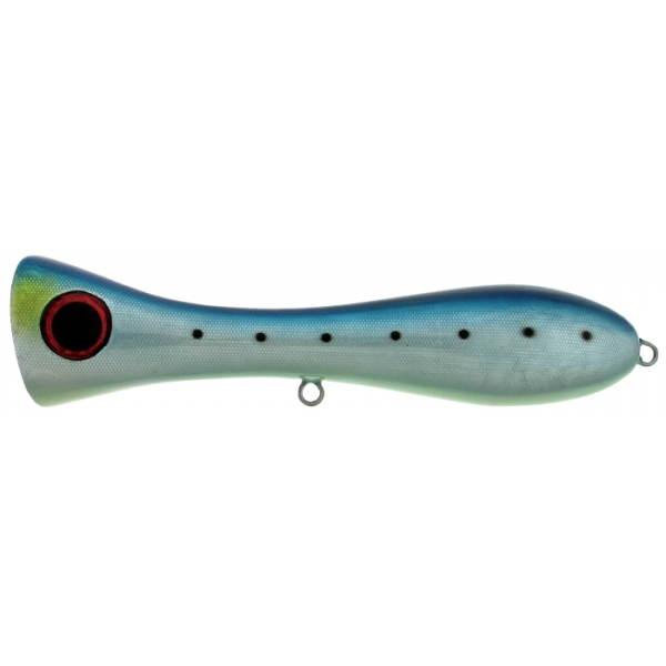 River2Sea Dumbbell Popper 110 Blue Mackerel (Glow Belly) 11cm Popper 