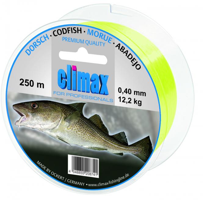 Climax Zielfisch Dorsch 200m 0,50mm Monofile Schnur 
