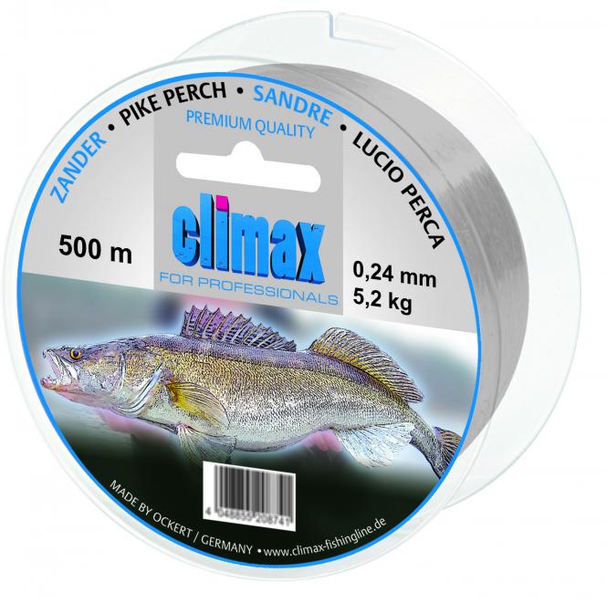 Climax Zielfisch Zander 400m 0,28mm Monofile Schnur 