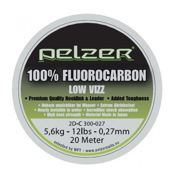 Pelzer Fluorocarbon 0.27mm 20m Fluorocarbon Schnur 