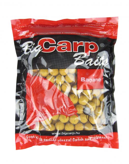 Big Carp Baits Basic Boilie 1kg Banane / Gelb 20mm 