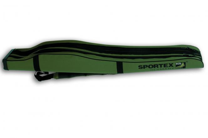 Sportex Rutentasche Supersafe 3 Fächer für montierte Ruten 150cm 