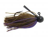 Keitech Rubber Jig II Brown/Purple 7g Skirted Jig