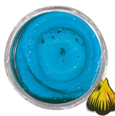 Berkley Powerbait Natural Scent Glitter Neon Blue Garlic Troutbait 