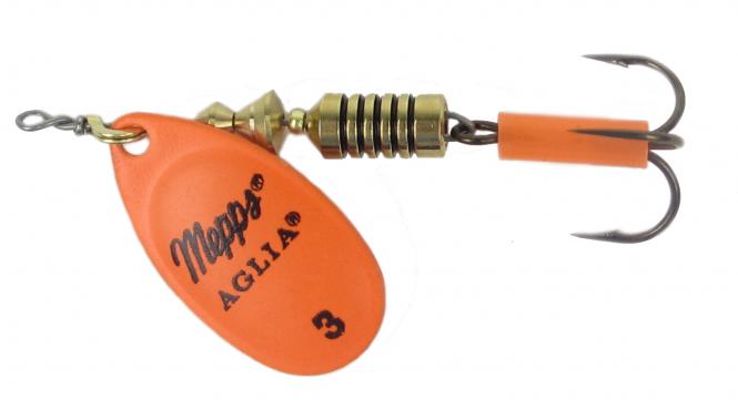 Mepps Aglia Fluo Orange Gr.3 Spinner 
