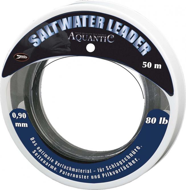Aquantic Saltwater Leader 0,80mm 50m Vorfachschnur 