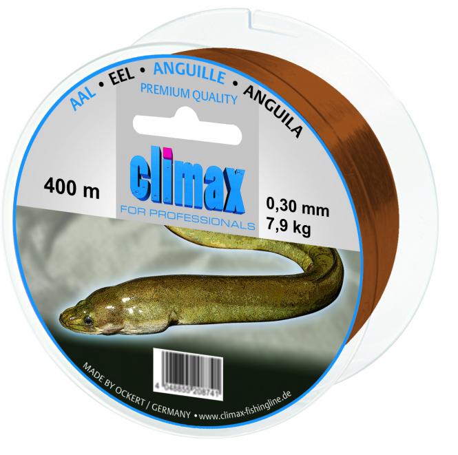 Climax Zielfisch Aal 300m 0,35mm Monofile Schnur 