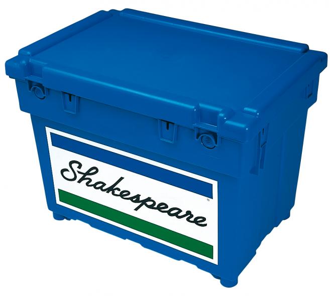 Shakespeare Team Seat Box Blau Sitz-Kiepe 
